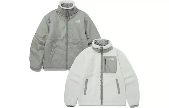 Бархатная куртка унисекс, цвет свежий зеленый The North Face, зеленый