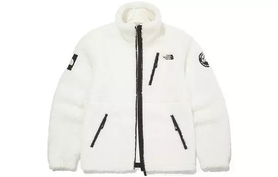Бархатная куртка унисекс цвета слоновой кости The North Face, кремовый