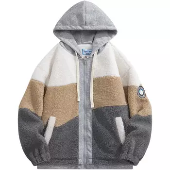 Бархатная куртка унисекс Doraemon, серый