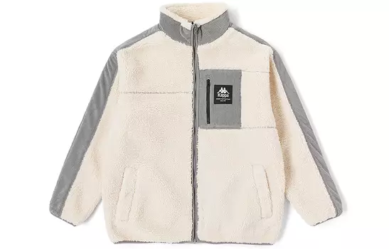 Бархатная куртка унисекс Kappa, Black-990