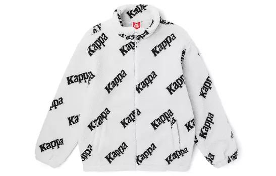 Бархатная куртка унисекс Kappa, Black-990