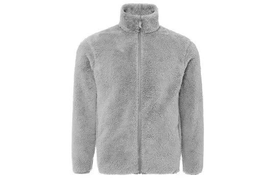 Пушистая флисовая куртка Uniqlo Unisex, 05 серый
