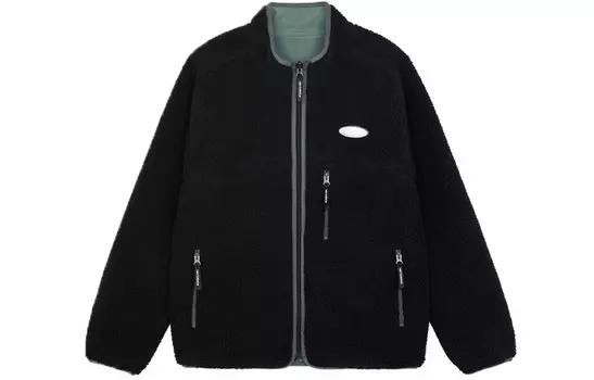 Бархатная куртка унисекс New Balance, цвет Black
