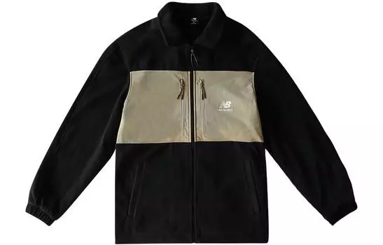 Бархатная куртка унисекс New Balance, цвет Black