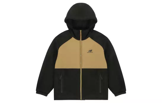 Бархатная куртка унисекс New Balance, цвет Black