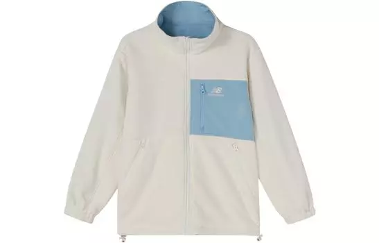 Бархатная куртка унисекс New Balance, цвет Blue
