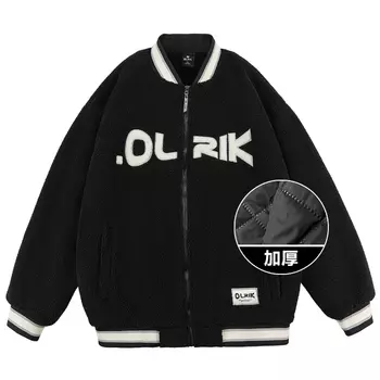 Бархатная куртка унисекс OLRIK, Серый