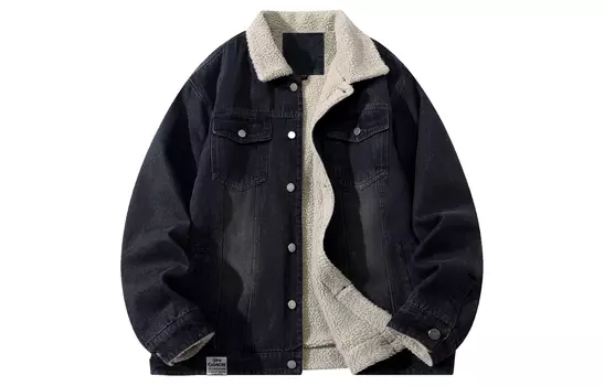 Бархатная куртка унисекс RHIME, Промытая желтая грязь