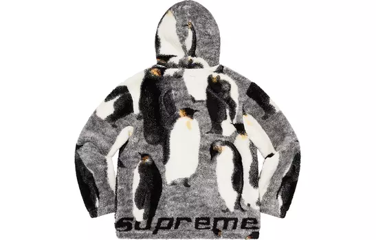 Куртка флисовая Supreme, черный