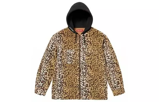 Куртка флисовая Supreme, коричневый