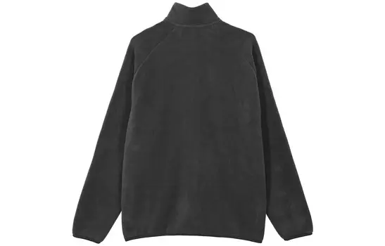 Бархатная куртка унисекс темно-серая - 08 Uniqlo, темно-серый