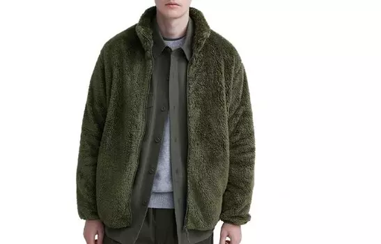 Бархатная куртка унисекс Thyme Uniqlo, цвет Thyme