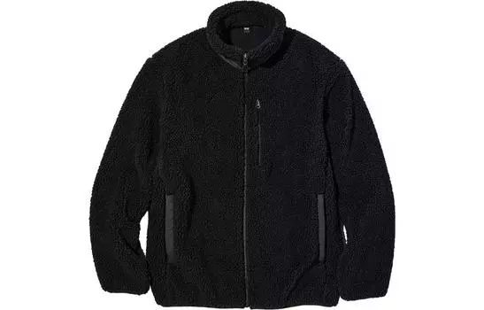Бархатная куртка унисекс UNIQLO, цвет Black-09