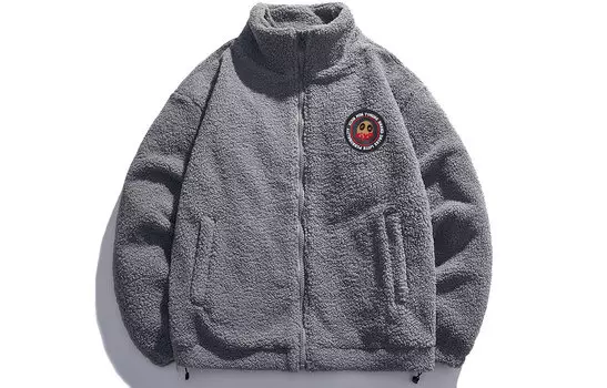 Бархатная куртка унисекс XIXN, Серый