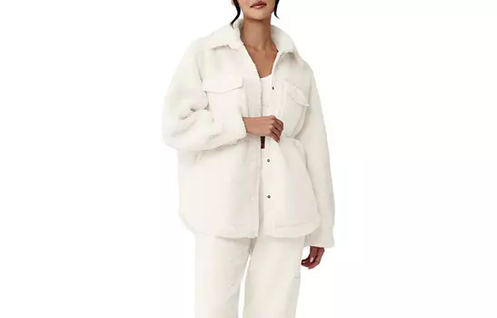 Бархатная куртка женская Alo Yoga, espresso