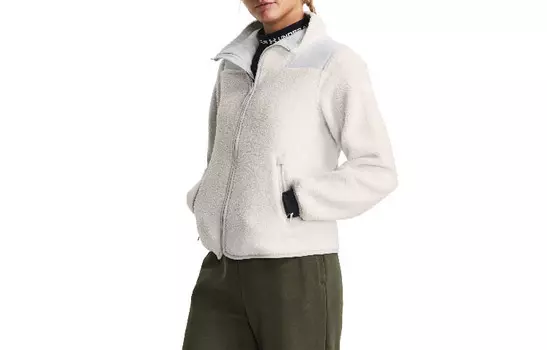 Бархатная куртка женская белая Under Armour