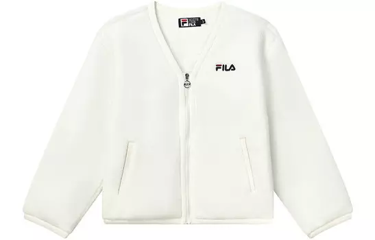 Бархатная куртка женская Cloud White Fila