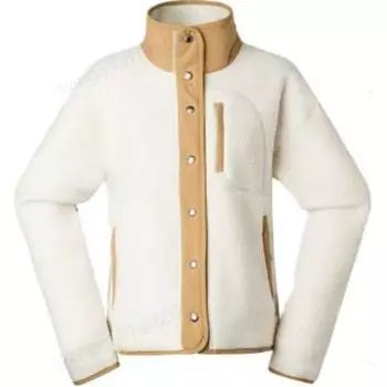 Бархатная куртка женская цвета экрю THE NORTH FACE, Ecru