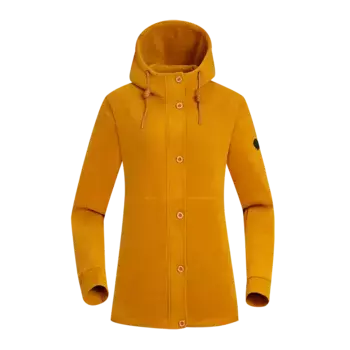 Бархатная куртка женская Northland, цвет Brown Yellow