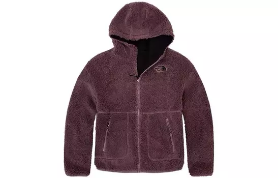Бархатная куртка женская серая The North Face
