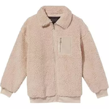 Бархатная куртка женская телесно-розовая Victoria'S Secret