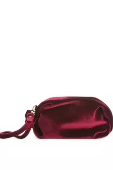 Бархатная мини сумка Arket, красный