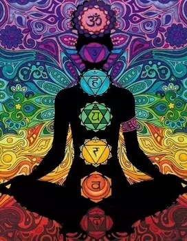 Бархатная раскраска, чакры Painting Velvet
