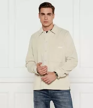 Бархатная рубашка Regular fit Calvin Klein Jeans, желтый