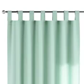 Бархатная штора, бархатные шторы, гардины, 1 шт., В 213 x Ш 132 см, шторы для гостиной, рождественские шторы, непрозрачные шторы, термозавеса Dekoria, зеленый