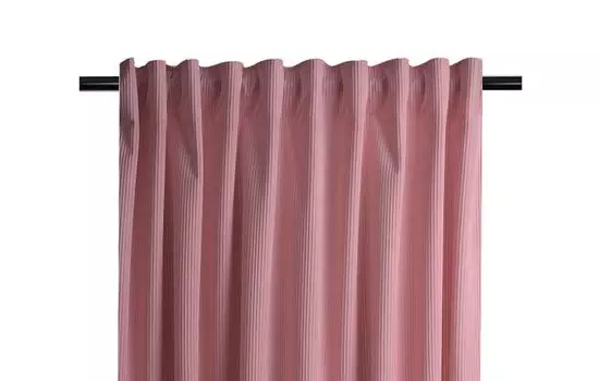 Бархатная штора CASUAL CHIC 140х270 темно-синий на ленте CHIC HOME
