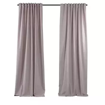 Бархатная штора Puude Home Design 140225, 25x1x140 см цвет hochglanz gelb