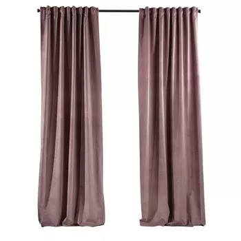 Бархатная штора Puude Home Design 140425, 25x1x140 см, роза