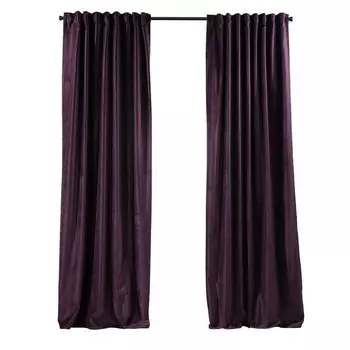 Бархатная штора Puude Home Design 140475, 25x1x140 см, фиолетовый