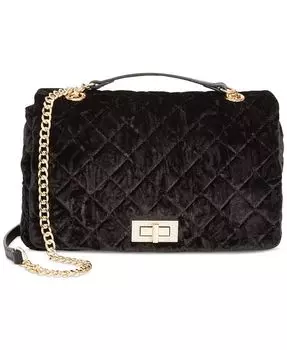 Бархатная сумка Ajae I.N.C. International Concepts, черный