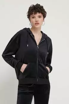 Бархатная толстовка Juicy Couture, черный