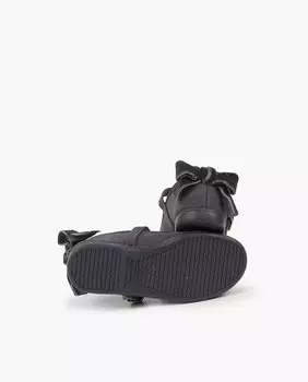 Бархатное девичье Мэри Джейн с пряжкой Pisamonas, серый