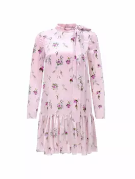 Бархатное платье мини RED Valentino