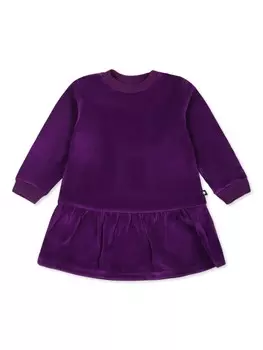 Бархатное платье с оборками Molo, фиолетовый