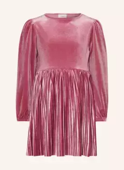 Бархатное платье S.Oliver Red, розовый