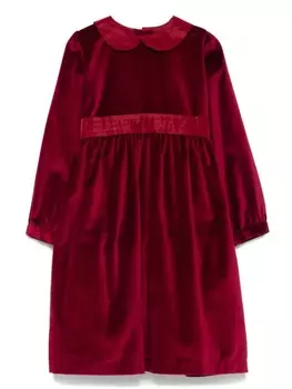 Бархатное платье Siola, красный