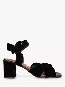Бархатные босоножки Infinity на каблуке Penelope Chilvers, черный