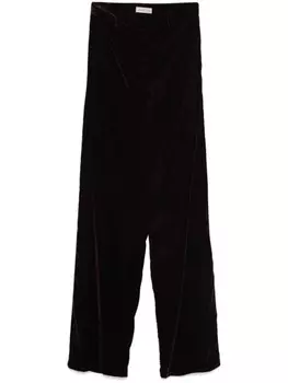 Бархатные брюки Blanca Vita, красный