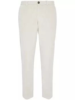 Бархатные брюки Boggi Milano, серый