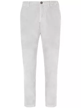 Бархатные брюки Boggi Milano, серый