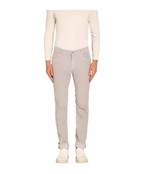 Бархатные брюки чинос с 1000 полосками Mason'S, серый