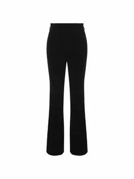 Бархатные брюки клеш Saint Laurent