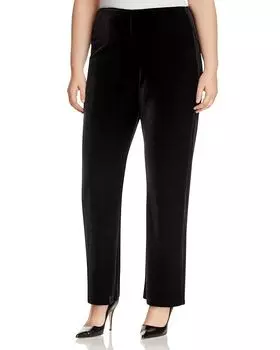 Бархатные брюки Lyss Plus, черный