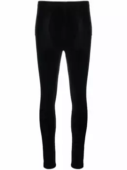 Бархатные брюки скинни из коллаборации с Lia Aram Alchemy, черный