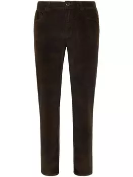 Бархатные джинсы Boggi Milano, коричневый