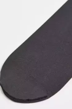 Бархатные колготки de luxe 50 H&M, серый